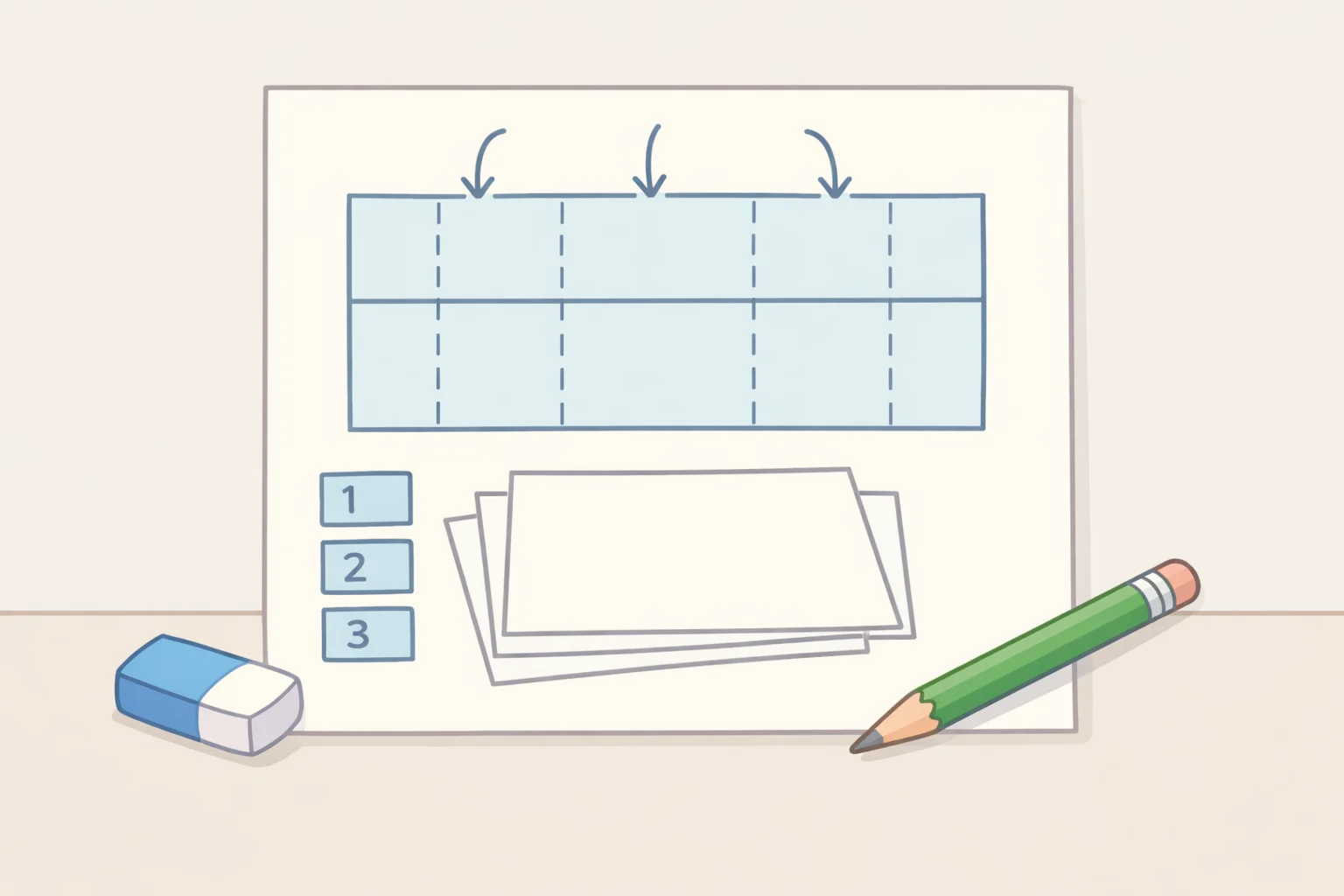 A tabletop sketch planning the tile layout for an IKEA MALM dresser drawer front, showing where the seams between 12x12-inch peel-and-stick squares will land